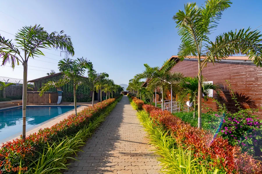 Destination wedding setting at Azure Resort, Pawna